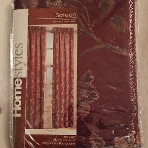 8 Pieces Curtain Panel/ Valance